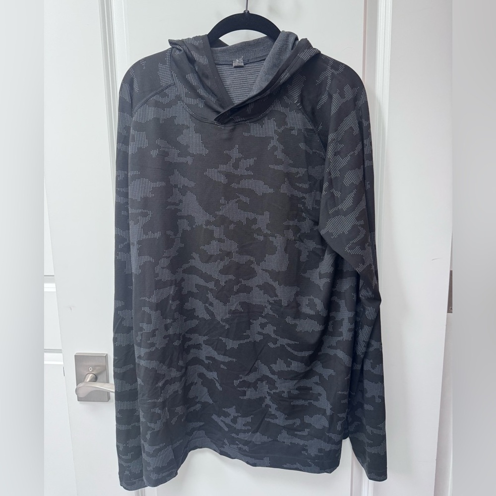 Men’s Gray Camo Lululemon Hoodie